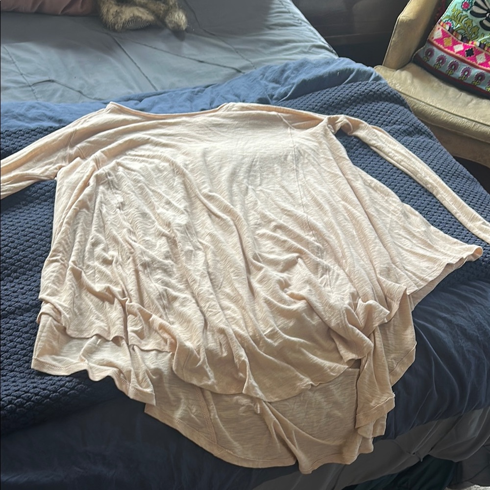free people flowy tunic top we the free free people small